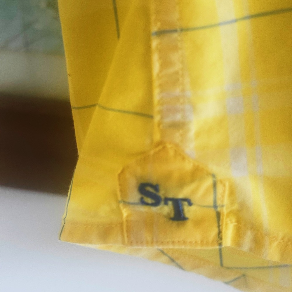 Southern Tide Gulf Breeze Window Pane Shirt. Excellent condition. - Picture 3 of 4